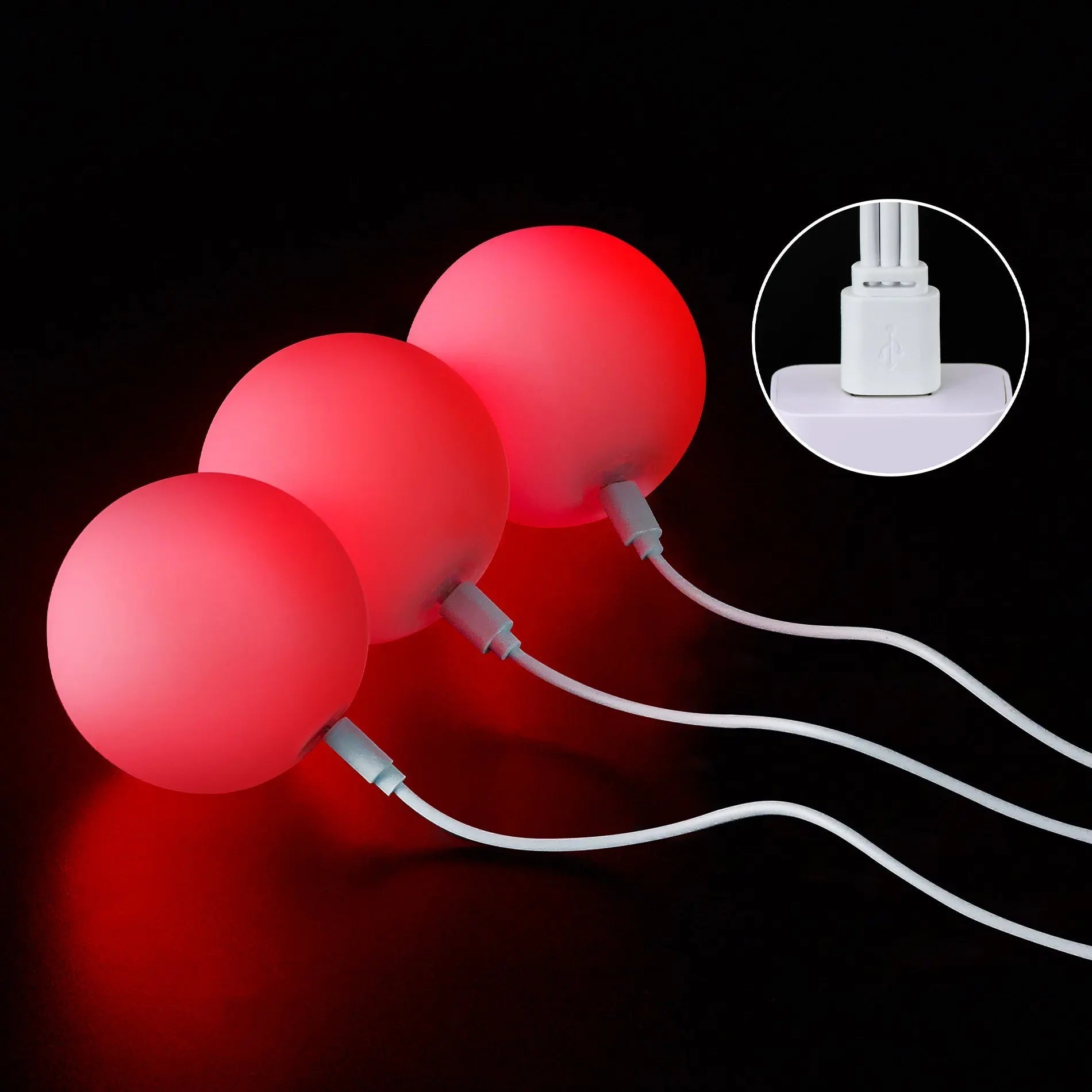Wes Peden Glow.0 Juggling Balls - Light Flow