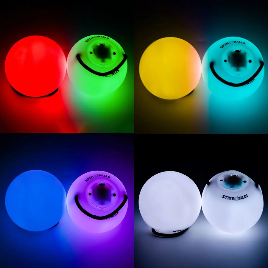 Glow. 0 LED Rechargeable Poi Set - Weekend Play